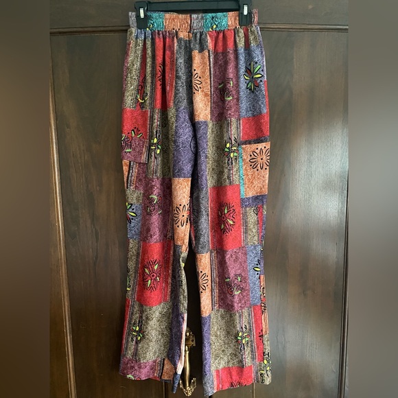 Patchwork pattern hippie pants - Picture 5 of 5